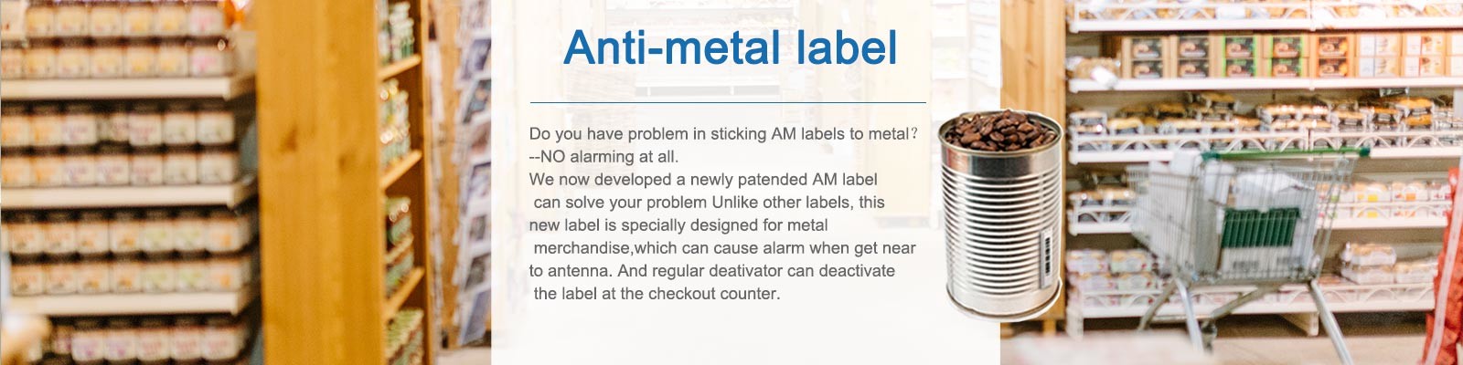qualidade anti etiqueta do roubo Fábrica